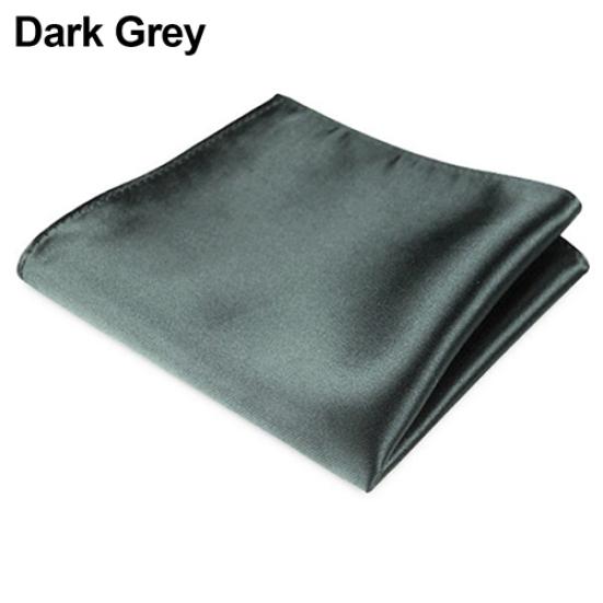 Herren Satin Einfarbiges Einstecktuch für Hochzeitsfeier