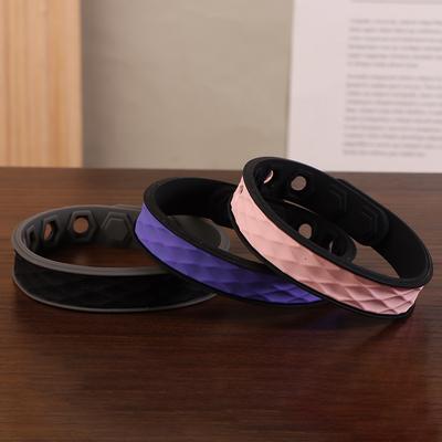 Wireless Anti-Static Silicone Bracelets Men Women  Waterproof Adjustable Basketball Anion Bracelet Wrist Strap Wristbands