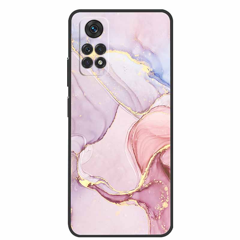 Pro pouzdro Xiaomi Redmi Note 11 Mramorové Silikonové TPU Měkké Zadní Kryt Pouzdro na Telefon pro Redmi Note 11S 11 S Funda Roztomilé Nárazuvzdorné Coque