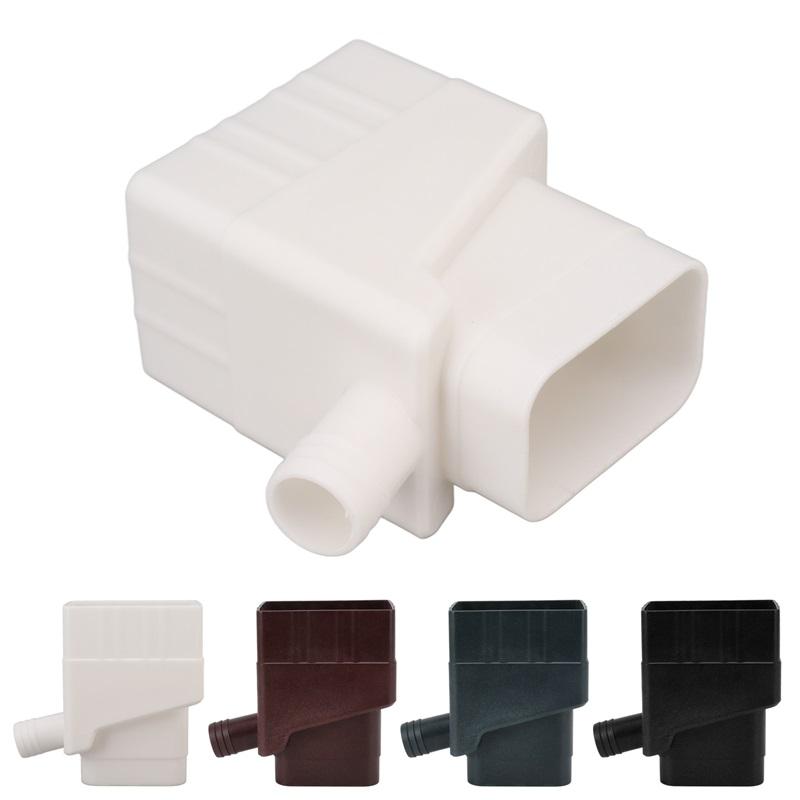 Rainwater Collection System Professional UV Resistant Downspout Diverter Kit for Outdoor Garden Lawn Rain Water Diverter Kit