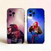 Sänger D-De La R-Rose Handyhülle Für iPhone 17, 16,15,14,13,12,11 Plus,Pro Max, Andere Weiche Schwarze Hülle