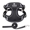 Reflective Vest-Style Dog Harness & Leash for Small Breeds