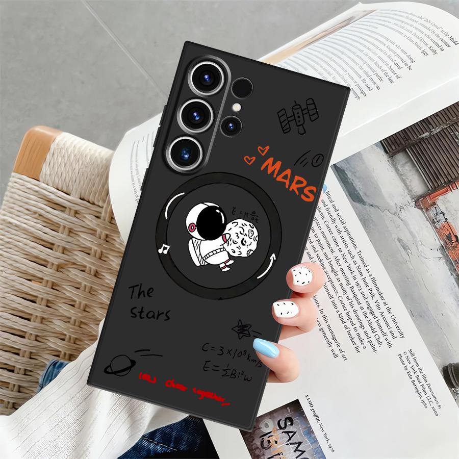 

Funda Phone Cover Case for Samsung Galaxy S25 S10 S9 S26 S23 S20 Ultra Note 20 8 9 10 S24 Plus S21 FE Astronaut Galaxy Note8