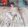 Cute Cartoon Printing Children Blanket Double Side Thicken Warm Kids Throw Blanket Air-conditioned Room Baby Thin Cover Blanket