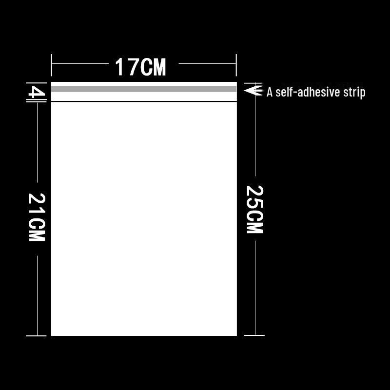 Transparent Self-Adhesive Plastic Bag for Packaging