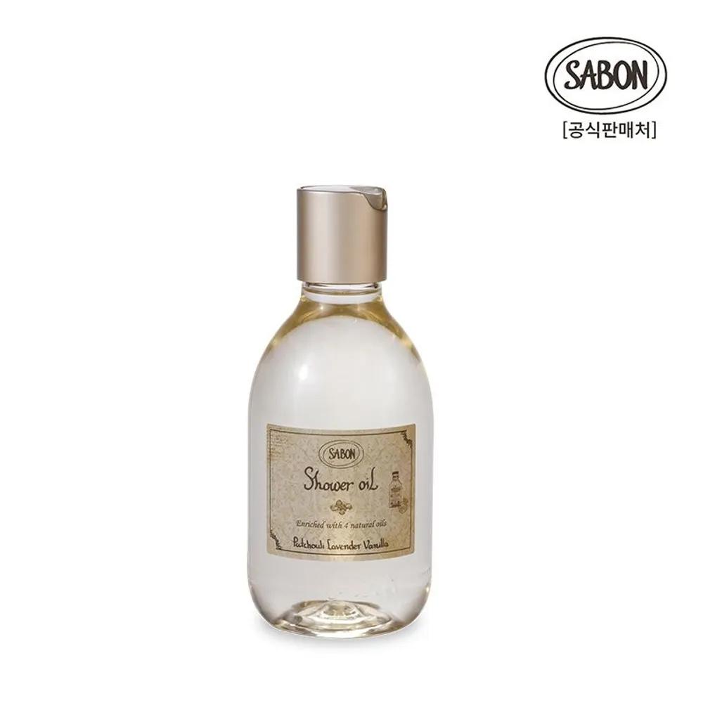 Shower Oil Patchouli Lavender Vanilla 300ml (Body Wash/Shower Gel)