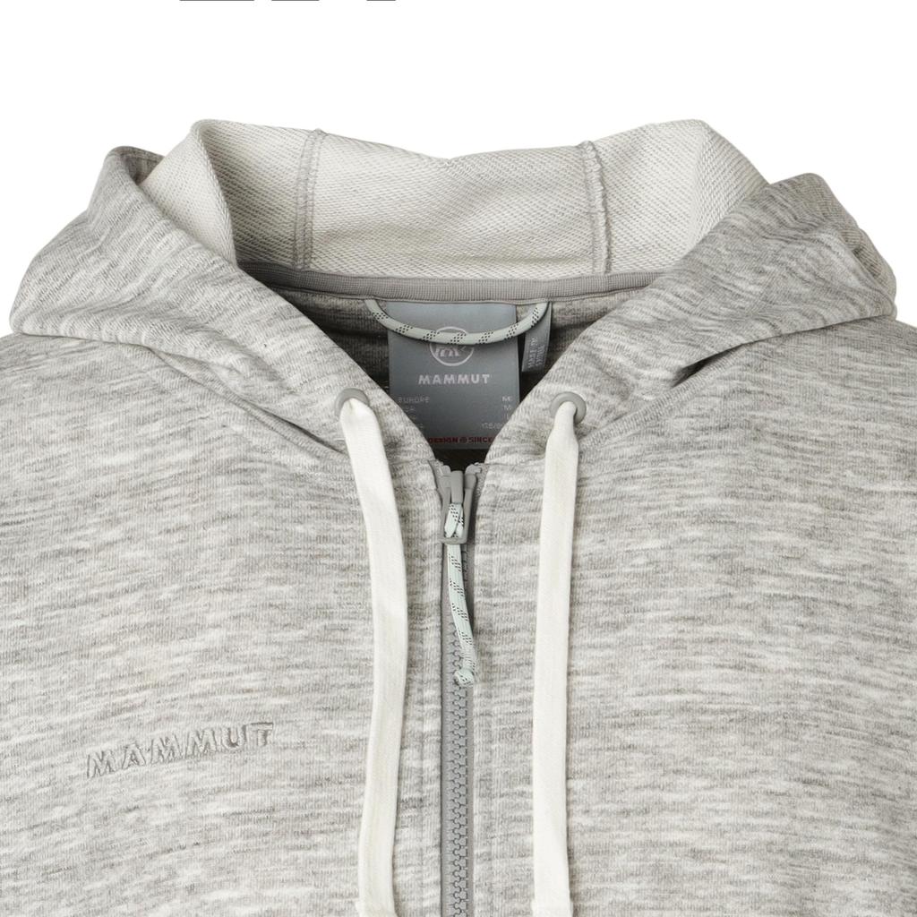 Mammut Essential Light ML Hooded Jacket CE AF Men, 1014-07070, platinum melange, Asian fit.