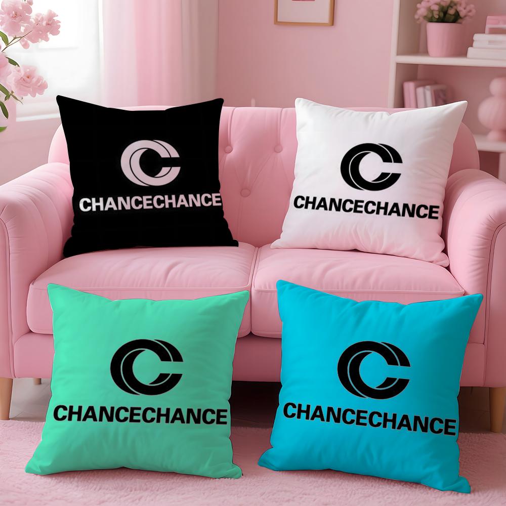 Brand Design C-Chancechance Cushion Cover Soft Short Plush Double-Sided Printing Home Decor Machine Washable Pillow Case Gift