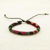 Colorful Bohemian Ethnic Hand-Woven Bracelet: Versatile Surfer Style for Teenagers