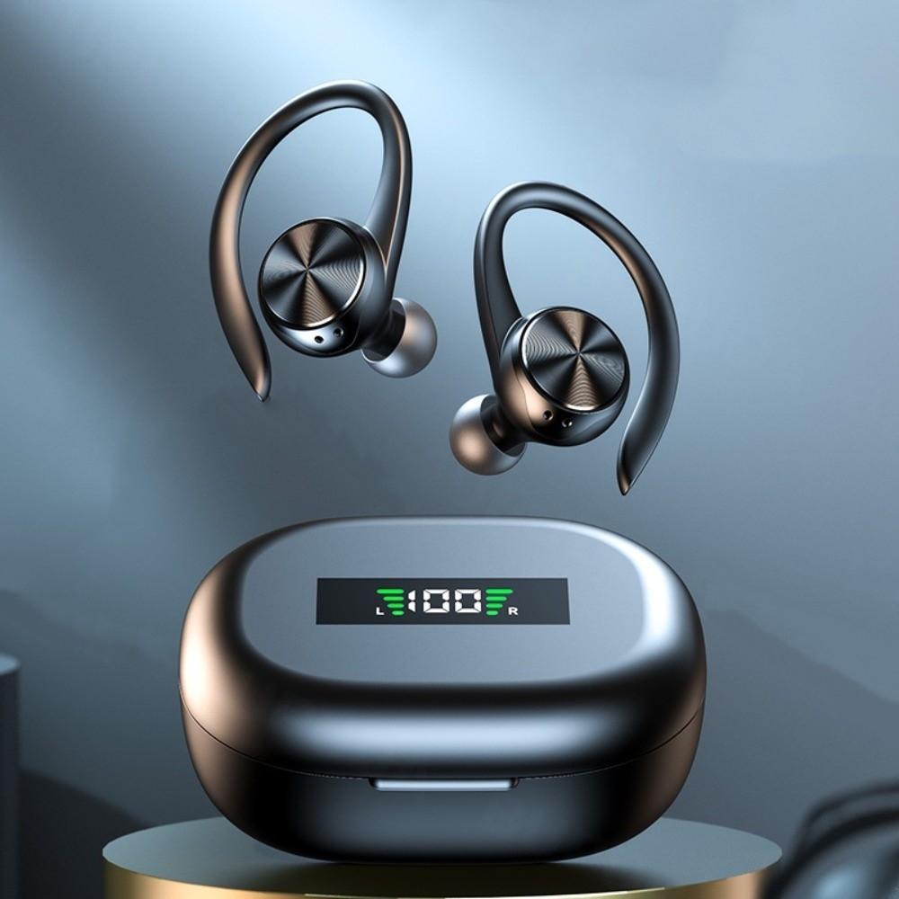 Digital Display Wireless Bluetooth Earphone Stereo Bluetooth Headset Listening Music