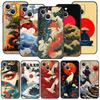 Japanese Style Art Japan Phone Case For Samsung Galaxy S26 S25 S24 S23 S22 S20 Ultra S21 FE 5G S10 Plus TPU Shockproof Cover