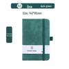 Portable A7 Color Elastic Band Notebook - Student Memo with Skin Feel Leather Cover