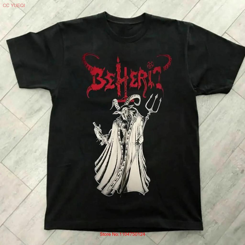 Rare BEHERIT Album For Fan All Size T Shirt HRN281 Vintage Washed Comfortable Graphic Soft Stretched Versatile