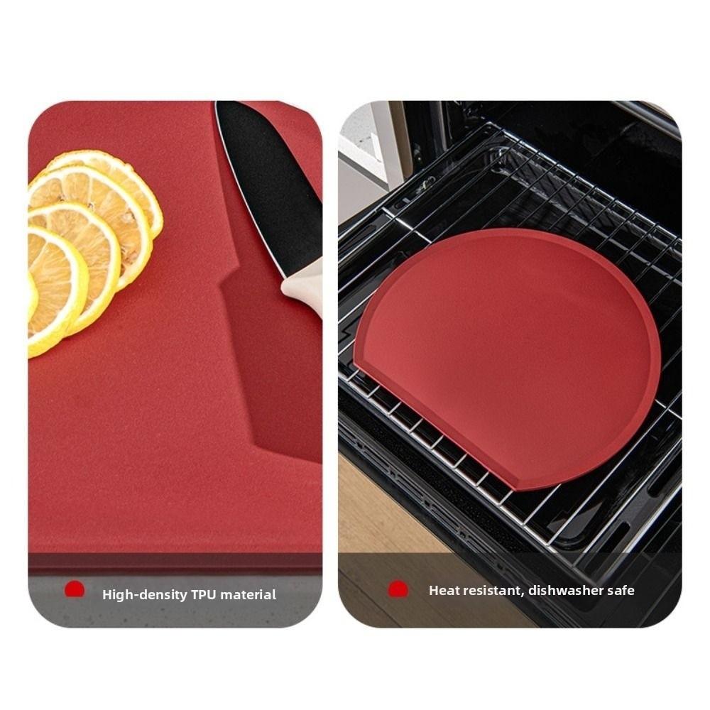 TPU Vegetable Cutting Board Anti-Mold Kitchen Chopping Block  Kitchen Use