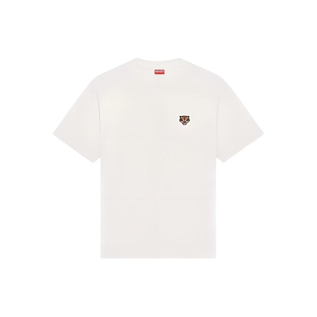 KENZO Lucky Tiger Embroidered Crewneck T-Shirt FE55TS1984SG-02