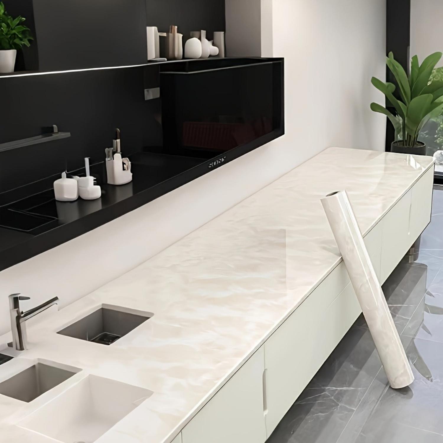 

Мраморная кухонная маслостойкая пленка, плита, водонепроницаемые, влагостойкие, самоклеящиеся обои, столешница, ремонт шкафа, плитка, наклейка 40x100CM