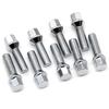 AOSU 10PCS Muttern Anzug Für BMW x1x3x5x6x73series 28/35/40/45/50mm verlängern Stahl Rad Schrauben M14 x 1,5 M12 * 1,5 M14 * 1,25