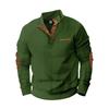 Spring And Autumn Men's Standing Collar Sweatshirt Is Outdoor Casual Sweaters Tops KTB