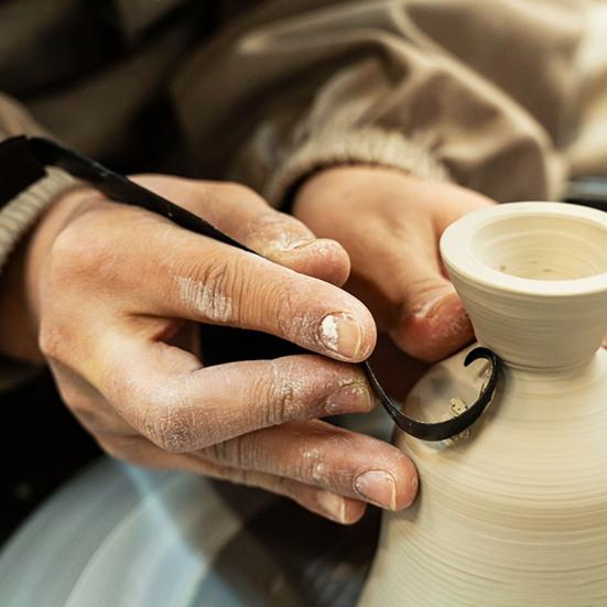 Hrnčířské ořezávací nástroje Přenosné Odolné Kovové Dvojité Konce Multifunkční Ostré Umělecké Keramické Hlíny Tvarovací Sochařské Ořezávací Nástroje