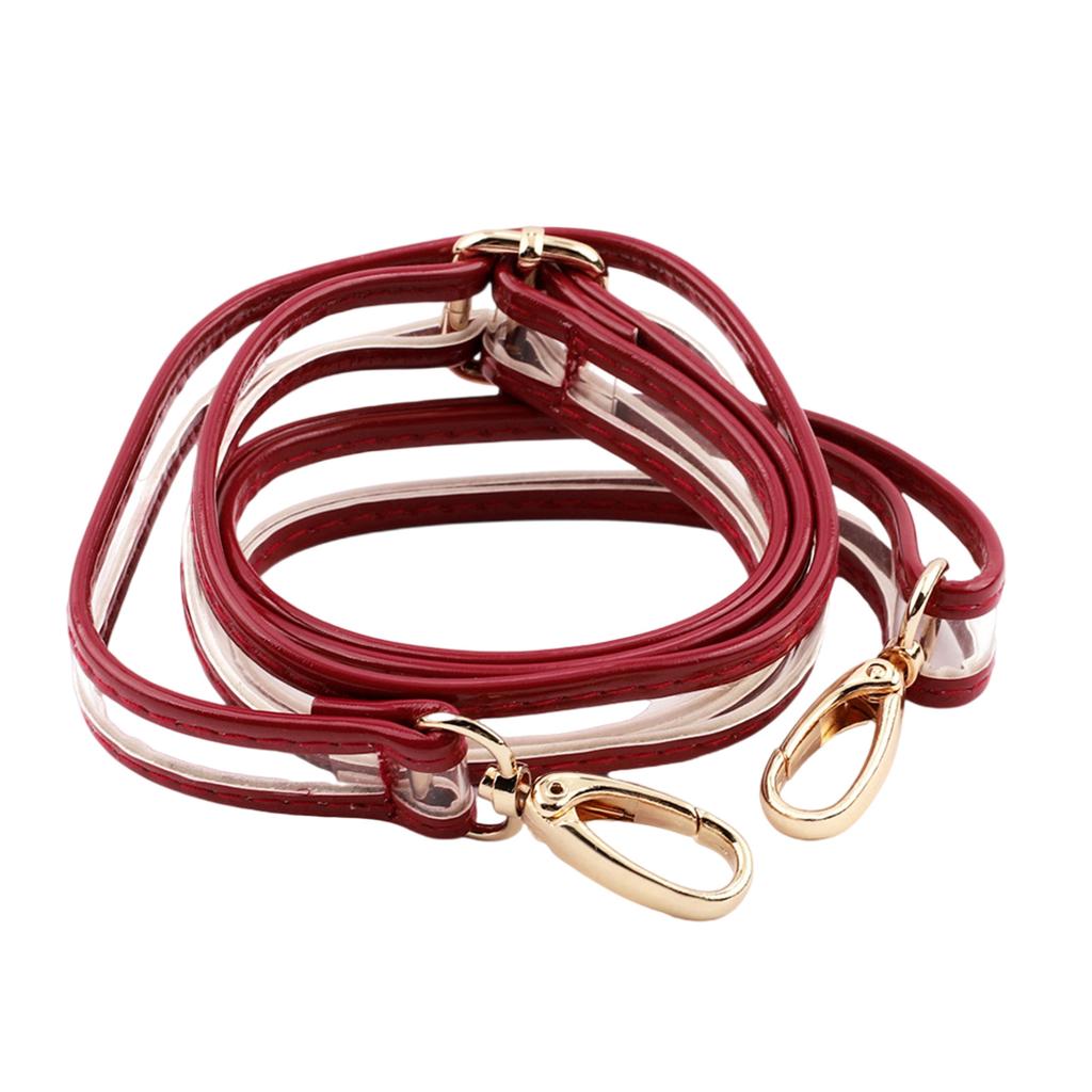 Crossbody Handle Fashionable Strap Long Shoulder Belt Long PVC Strap Comfortable Bag Handle for DIY Customization