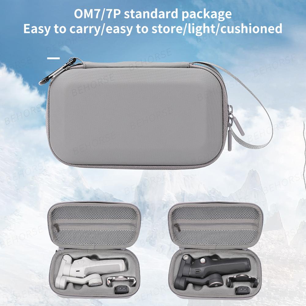 Bærbar bæreveske for DJI Osmo Mobile 7P/Mobile 7 Oppbevaringsveske Beskyttelse Hard Håndveske for DJI Mobile 7P/7 Tilbehør
