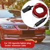 5M Car Cigar Lighter Plug 12V Extension Cable Adapter Socket Charger Lead