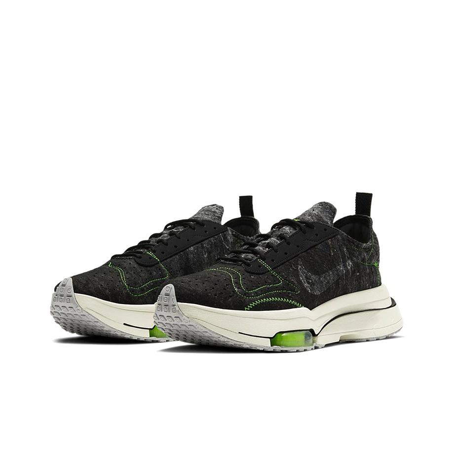 Nike Air Zoom-Type M2Z2 Recycled Wool Pack - Schwarz Electric Green Herren Sneaker Light-Bone CW7157-001
