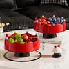 RuHan Festive Cream Style Crown Fruit Plate