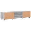Wooden Cabinet 150 x 39 x 30 cm Grey Sonoma Wood Material