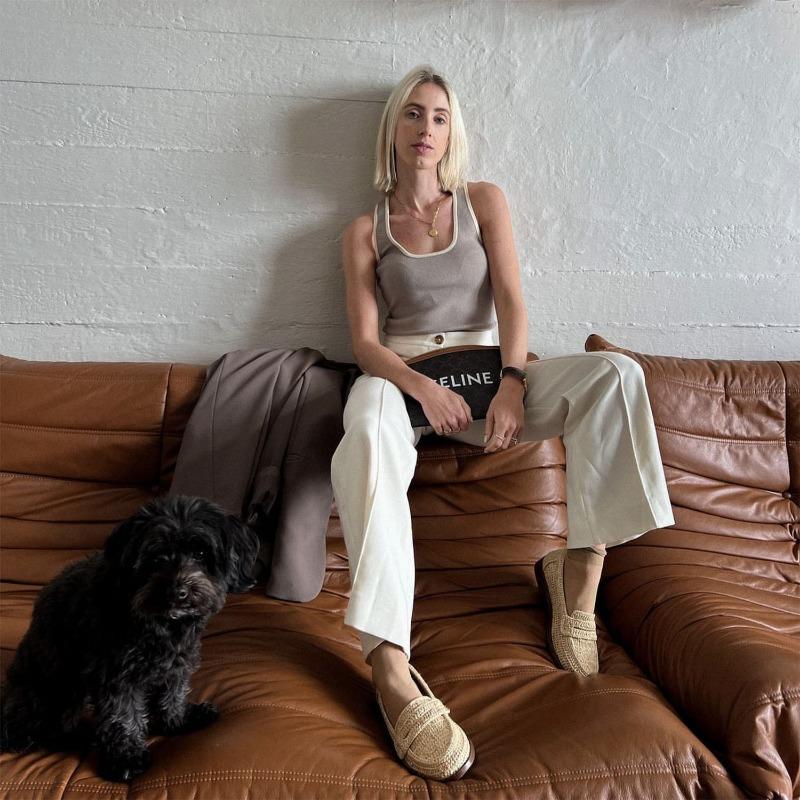 Spring and Summer Women's Color Clashing Can Be Two-wear Peplum Tank Tops