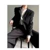 Vintage Black Bottoming Shirt Women Stand Collar Ruffles Slim Blouses Japanese Victorian Long Sleeve Blusas