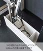Yamazaki Jitsugyo Slim Desk Organizer White, Š50 x H5 x Tower Storage Box, úložný prostor na stůl, cca 5985. V 8,2 cm