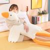 Popular big white goose cute large plush toy doll throw pillow gift Valentine's Day gift