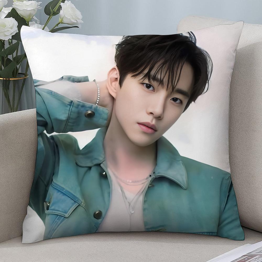 Kpop Lee J-Junho Pillow Case 3D Print Polyester Fiber 40*40 cm Home Sofa Throw Pillow Cover Decoration Festival Gift