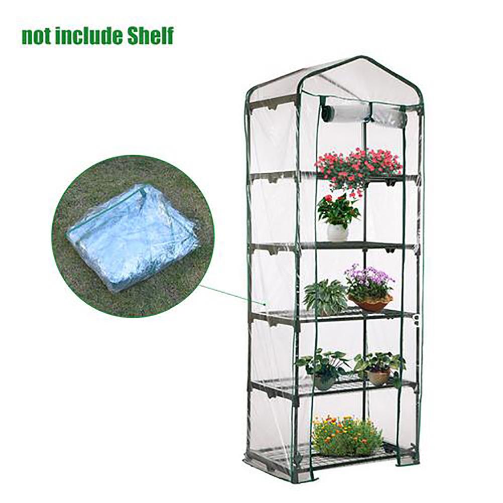 Suitable for spring and summer FBA) PVC garden greenhouse household plant greenhouse cover mini garden greenhouse cover garden чёрный