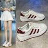 Little White Shoes Women's New Spring and Autumn Versatile Leather Shoes Soft Soles Not Tired Feet Casual Sports Board