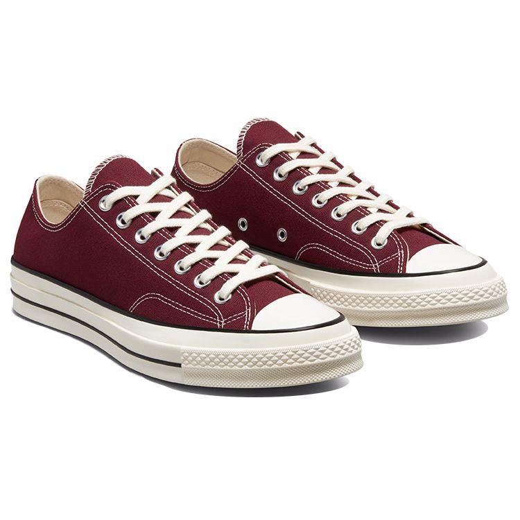 Кроссовки Converse Chuck 70 Low Deep Bordeaux Unisex Red Egret Black 171570C 43 — фото 3