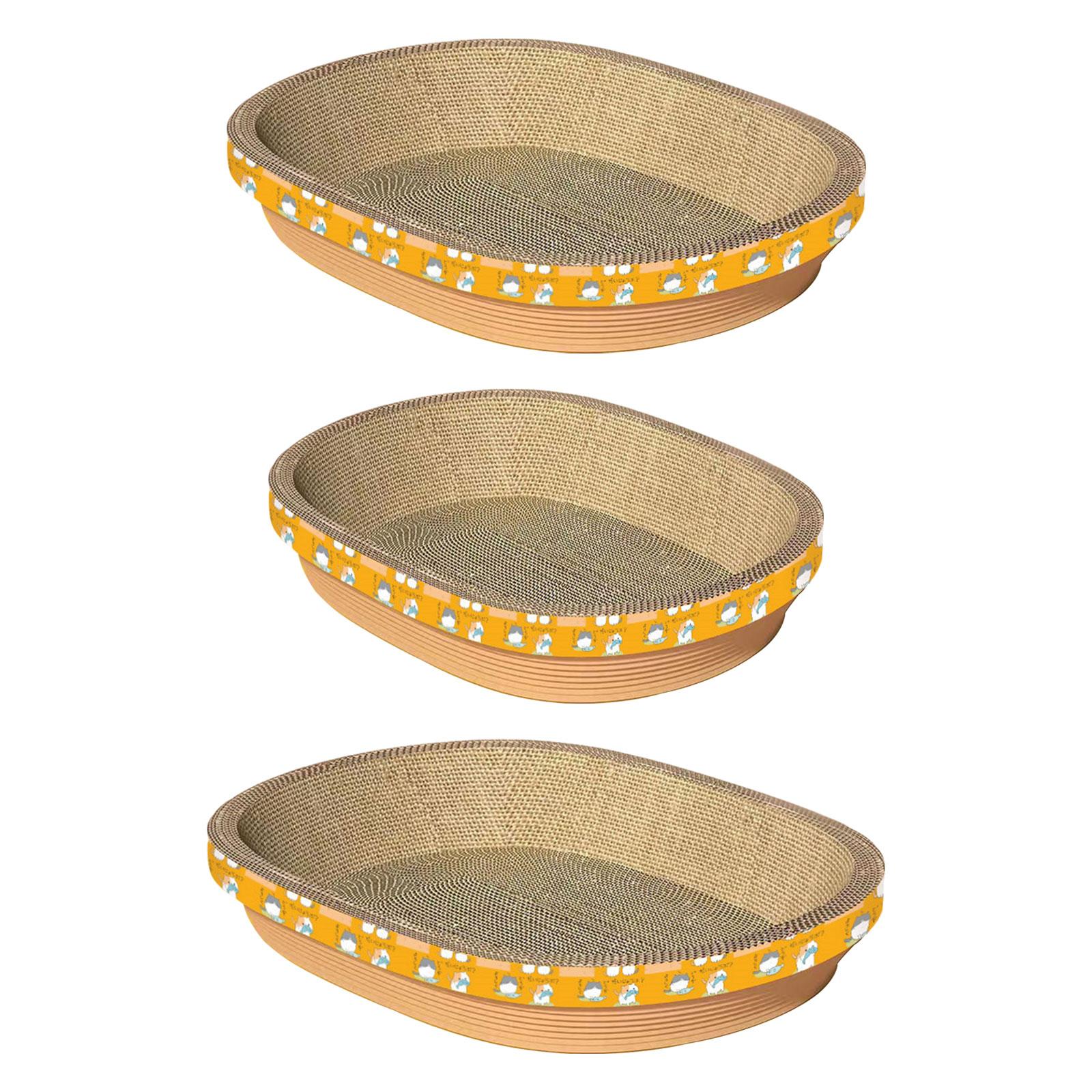 

Cat Scratcher Cardboard for Indoor Cats Rest Furniture Protector Relaxing Corrugated Paper Cat Sleeping Bed Cat Scratching Pad S