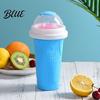 Food Grade Silicone Slush Cup Maker Cup  Portable Squeeze Ice Smoothie Refreshing Slushie with Lid  for Juice Milk Soda Family Summer