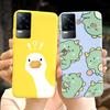 For Vivo V21e Case Vivo V21E 4G V 21E V2061 Lovely Cartoon Candy Color Soft Silicone TPU Phone Back Cover