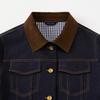 Navigare Urban Nomad Retro Color-Block Denim Jacket