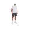 Under Armour Tech Vent Comfortable Versatile Three-Quarter Casual Shorts Men shorts Gray White 1388645-027