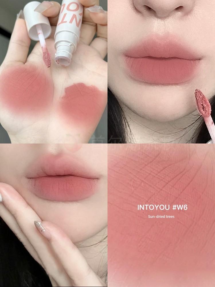 into You Lip Mud Cameo Brown Nude Lipstick Female Gray Pink Velvet Matte Lip Gloss Genuine Goods Official Flagship Store