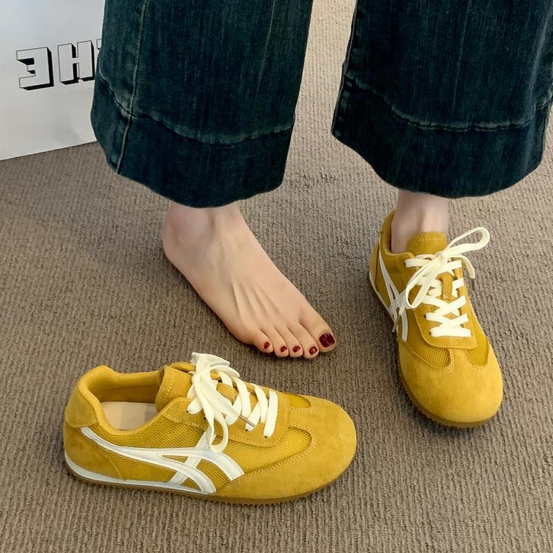 Retro Forrest Gump training shoes women's shoes 2025 new popular spring and summer super fire breathable mesh casual sports shoes