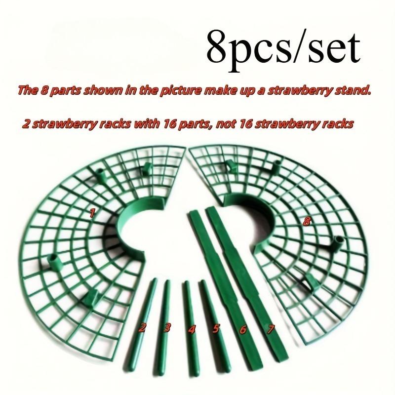 

Кронштейн для поддона для посадки клубники, Влагостойкая конструкция - Универсальная подставка для растений для ягод и мелких овощей