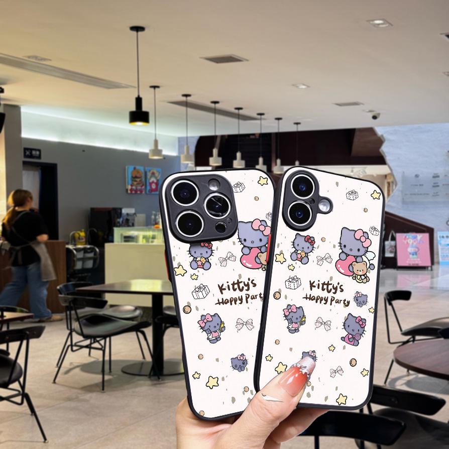 

Hello Kitty Phone Case for Apple iPhone 16 - Skin-like Texture iPhone 16 PRO MAX