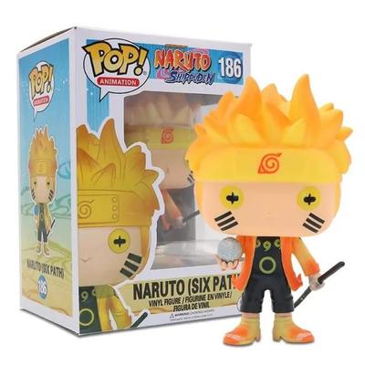 Figurka Naruto Funko POP Naruto Shippuden Naruto Sześciu Ścieżek dziecięca figurka do zabawy nr 186 10cm
