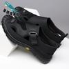 Men's Shoes Genuine Leather 2025 New Men's Summer Bag Head Mesh Casual Shoes Breathable Non-slip Hole Shoes