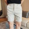 Sommar Herr Casual Shorts Koreansk Stil Mode Knälånga Slim Fit Shorts Herr