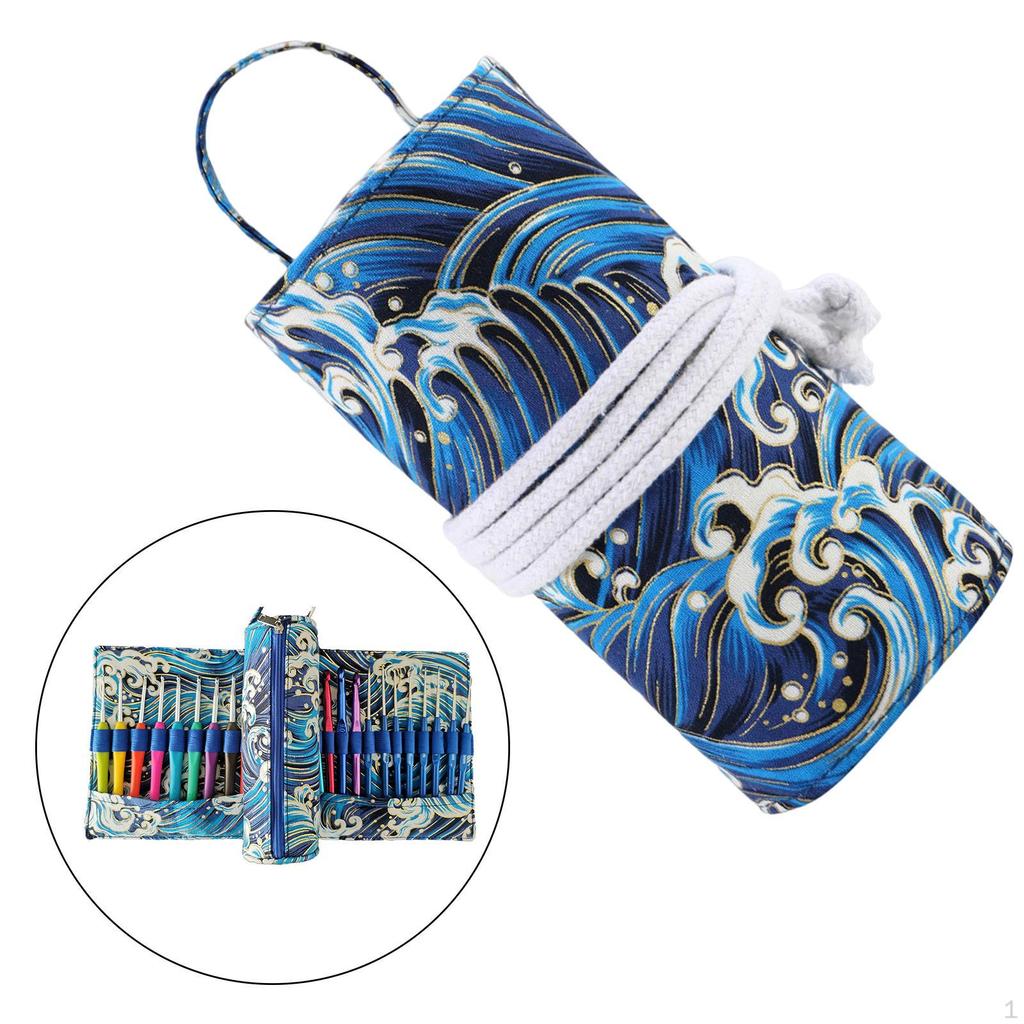 Crochet Hook Case Hooks Set Organizer Sturdy for Knitting Needles Accessories